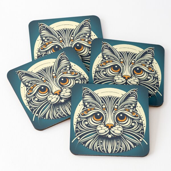 Item preview, Manx Marvels: Abstract Whispers designed and sold by BastKittyStore.