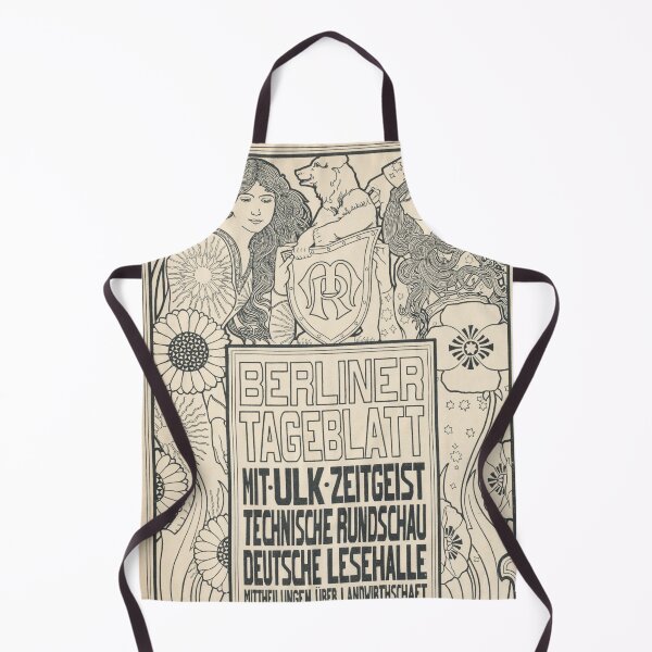 Item preview, HD. Berliner Tageblatt (Black and white version), by Ephraim Moses Lilien designed and sold by MINDTHECHERRY.