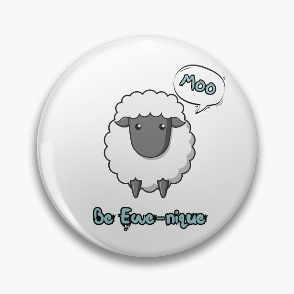 Item preview, Be Ewe-nique sheep designed and sold by AquaMoonDesign.
