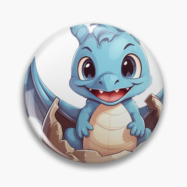 Item preview, Cute blue baby dragon designed and sold by Maryberry96.