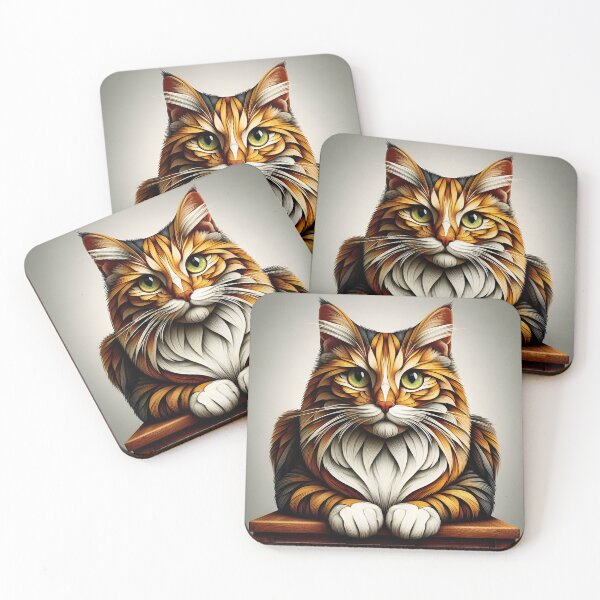 Item preview, Manx Inspired Minimalist Art designed and sold by BastKittyStore.