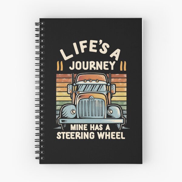 Item preview, Truck: Life's a journey; mine has a steering wheel designed and sold by Dungeon-Depot.