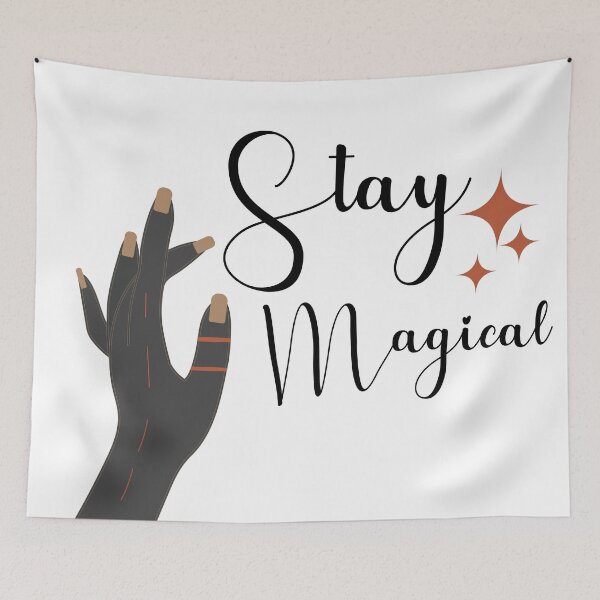 Item preview, Stay magical, boho mystic design designed and sold by itsinnav.