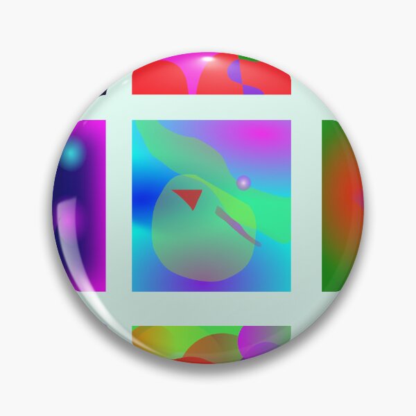 Item preview, Abstract Colorful Art Collage with Geometric Shapes designed and sold by masabo.