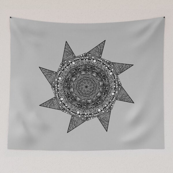 Item preview, Mandela Sun Deaign designed and sold by Wasted Potential ink.