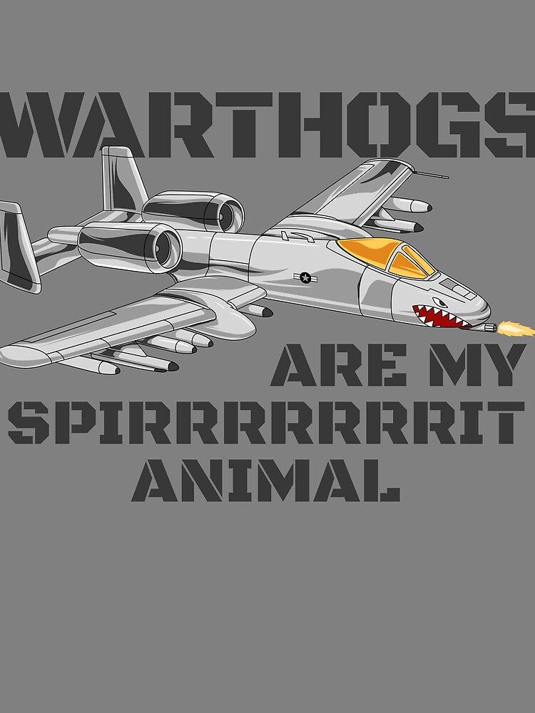 Thumbnail 3 von 3, Tuch, Warthogs Are My Spirrrrrit Animal Funny A10 Warthog Gear designt und verkauft von DynamicDesign.