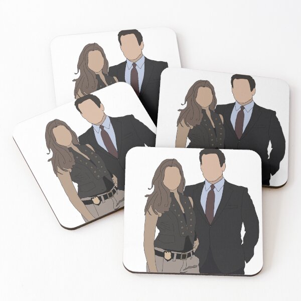 Item preview, Hand drawn tony and ziva designed and sold by SaintsPlace.