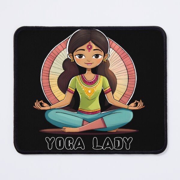 Item preview, The Yoga Lady designed and sold by AlphaTeez.