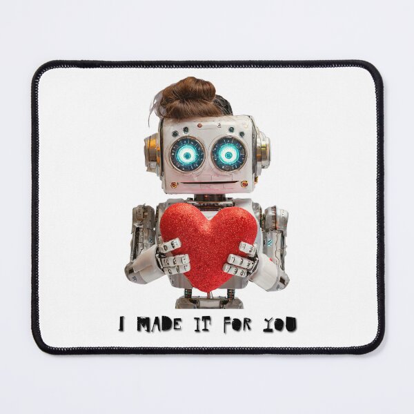 Item preview, Cute Robot And With The Heart designed and sold by masha-arts.