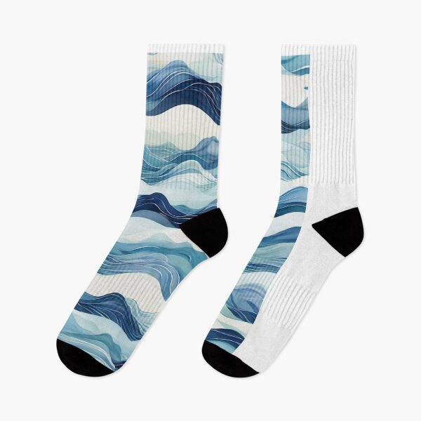 Item preview,  Wave Pattern -  Ocean Wave ; Curved Line designed and sold by PatternInArt.