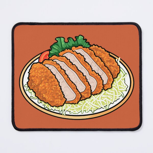 Item preview, Deep-fried breaded pork cutlets (Ton Katsu) designed and sold by sakurashorty.