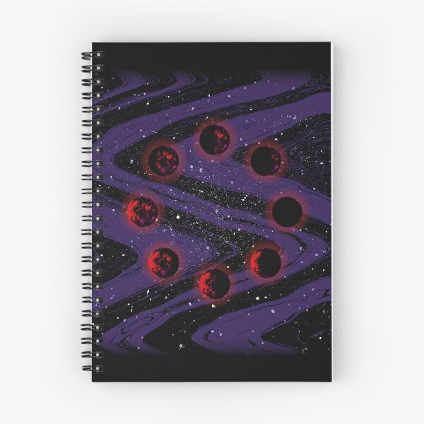 Item preview, Blood Moon Nebula - All Phases designed and sold by AnahuacDesigns.