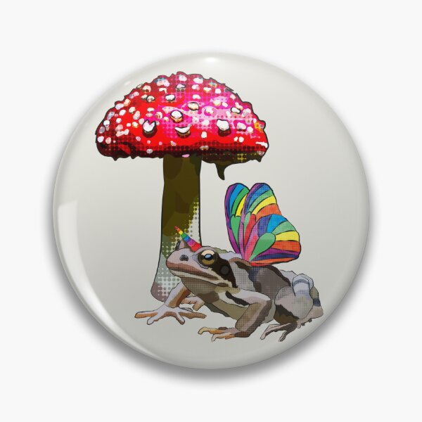 Item preview, Magic Toad under Toadstool by BeeFoxTree designed and sold by BeeFoxTree.