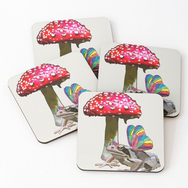 Item preview, Magic Toad under Toadstool by BeeFoxTree designed and sold by BeeFoxTree.
