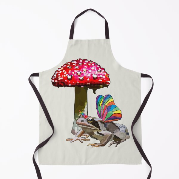 Item preview, Magic Toad under Toadstool by BeeFoxTree designed and sold by BeeFoxTree.