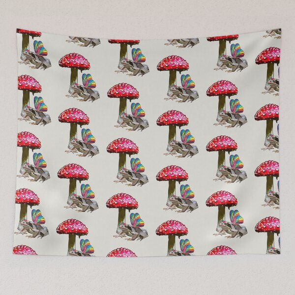 Item preview, Magic Toad under Toadstool by BeeFoxTree designed and sold by BeeFoxTree.