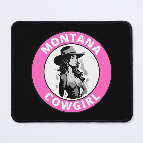 Item preview, Montana Cowgirl (transparent logo design) designed and sold by Gilby-Designs.