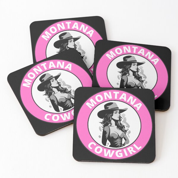 Item preview, Montana Cowgirl (transparent logo design) designed and sold by Gilby-Designs.