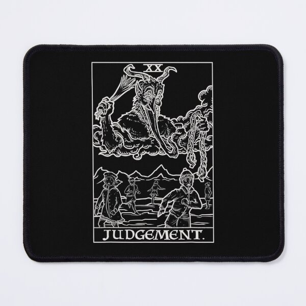 Item preview, Krampus Judgement Tarot Card Funny Yuletide Gothic Occult designed and sold by OrilSaoBao.