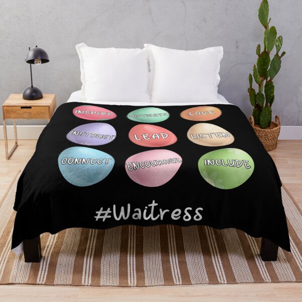 Item preview, Inspire Love Lead Waitress Christians Eggs Funny Easter designed and sold by MobyStickers.