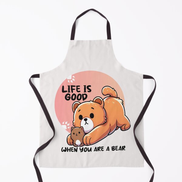 Item preview, Life is Good When you are a Bear Cute Kawaii designed and sold by TeddybearClub.