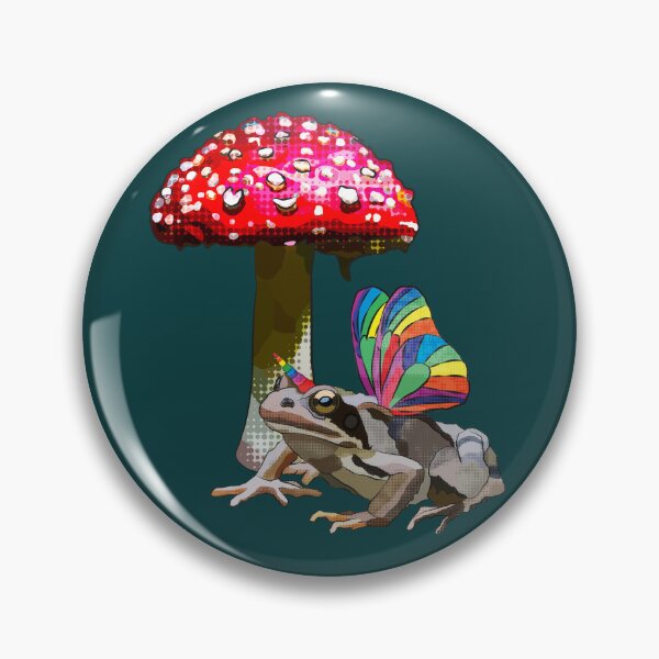 Item preview, Moody Magic Toad under Toadstool by BeeFoxTree designed and sold by BeeFoxTree.