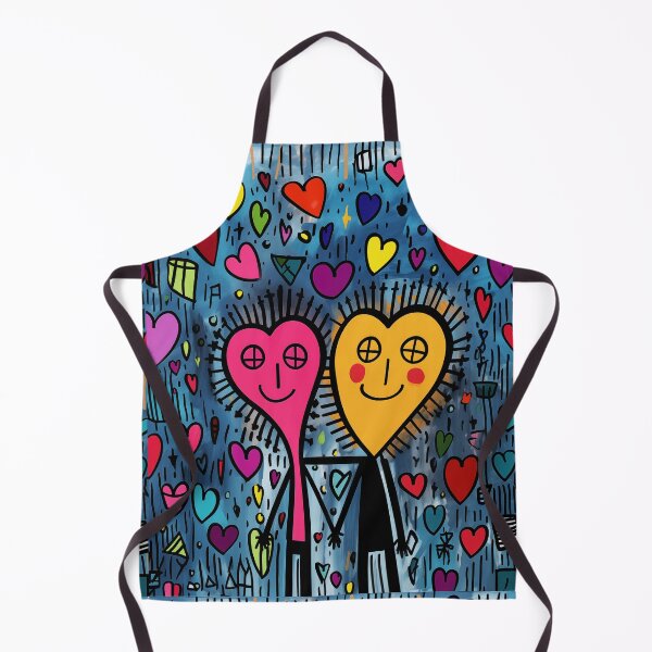 Item preview, Happy Love Couple Happy Valentines Day Abstract Pop Art designed and sold by sheprint.