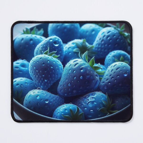 Item preview, blaue Erdbeeren designed and sold by pikeArt-Gallery.