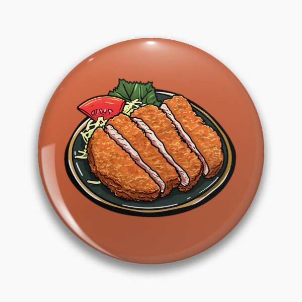 Item preview, Deep-fried breaded pork cutlets (Ton Katsu) - 2 designed and sold by sakurashorty.
