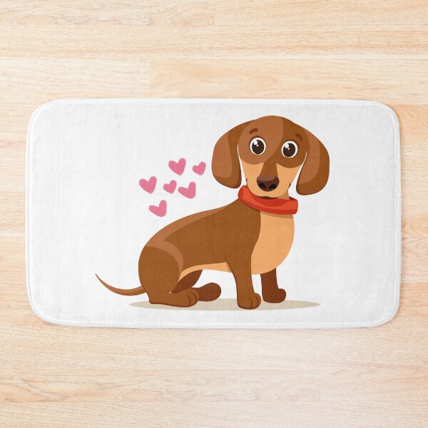Item preview, Amor del perro salchicha designed and sold by OscarAndOphelia.