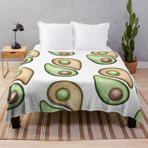 Item preview, avocado yin yang designed and sold by NitArtCafe.