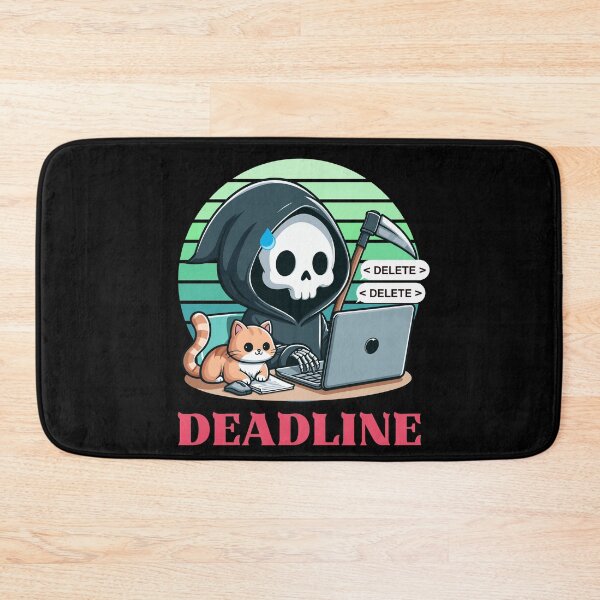 Item preview, Deadline - Cute Reaper designed and sold by Kawaii-n-Spice.