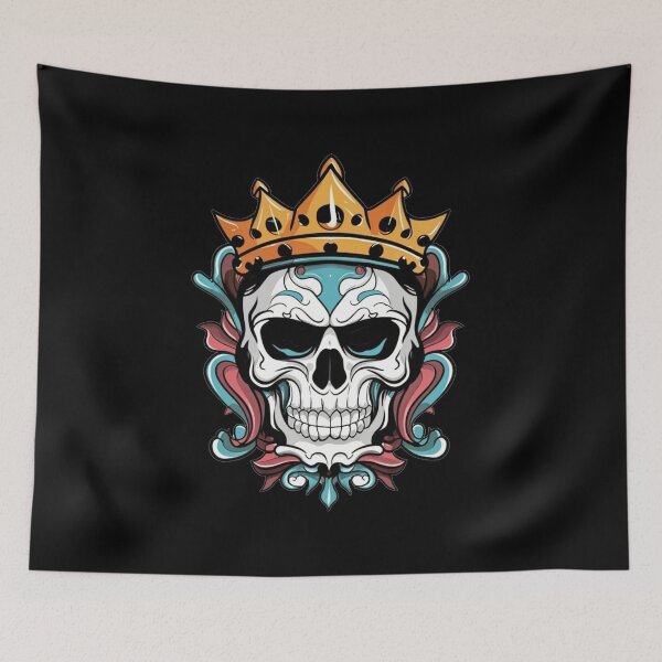 Item preview, Skull in a crown designed and sold by ArtCraftLab.