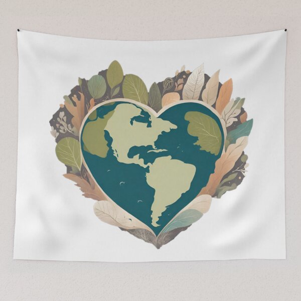 Item preview, Heart and Earth designed and sold by elleci.