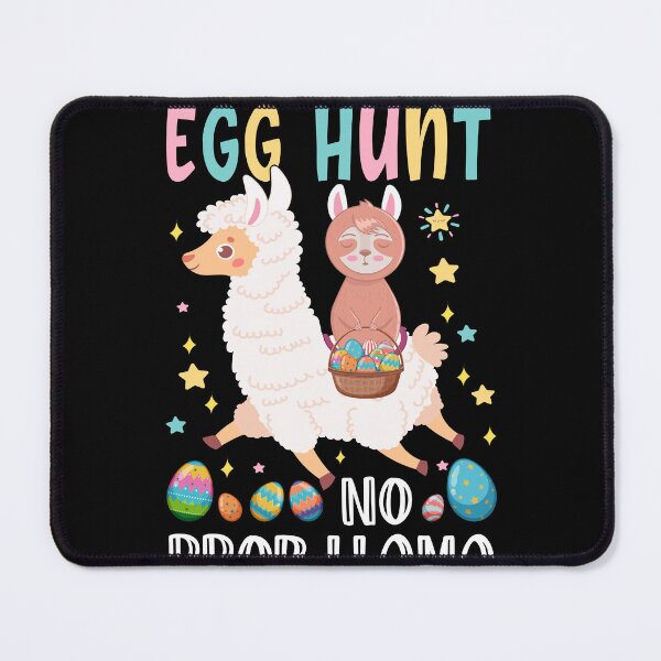Item preview, Egg Hunt No Prob Llama Bunny Sloth Riding Llama Easter Day designed and sold by MobyStickers.