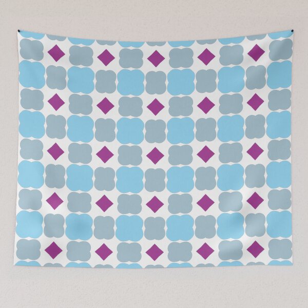 Item preview, A pattern of squares and diamonds designed and sold by johndesign88.