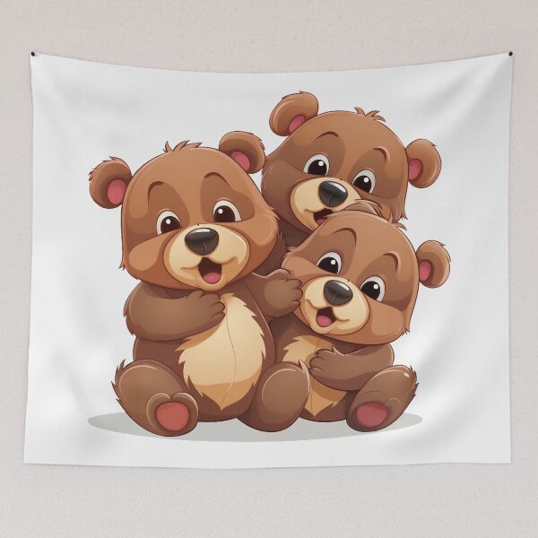 Item preview, three bear brothers designed and sold by javierparra.