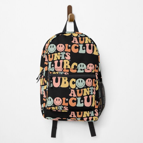 Item preview, Groovy Retro Cool Aunts Club Auntie Funny Smile Happy Face designed and sold by SpeedyPrints.