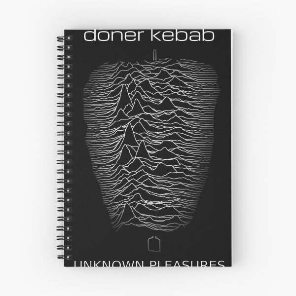 Item preview, Kebab Pleasures: A Savory Parody of Unknown Pleasures designed and sold by Brownpants.