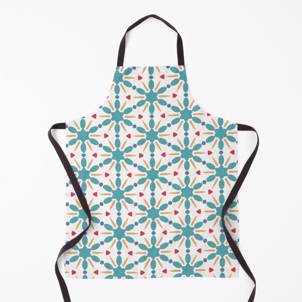 Item preview, A pattern of green and orange flowers designed and sold by johndesign88.