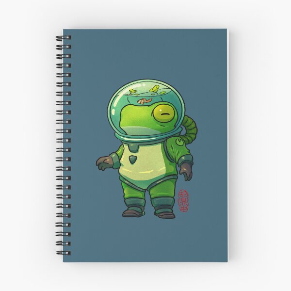 Item preview, deep diver frog asian artwork designed and sold by DingHuArt.