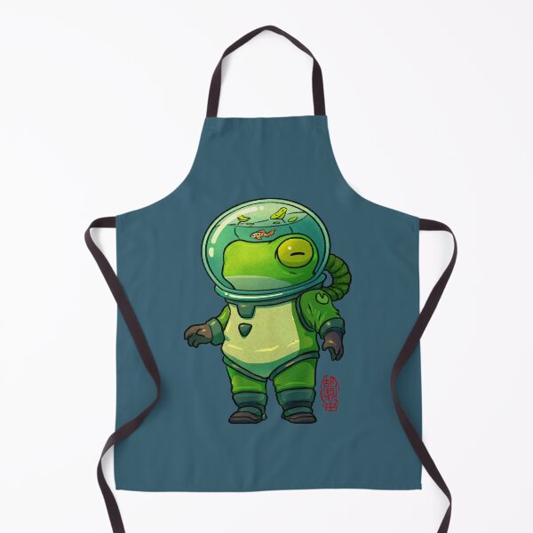 Item preview, deep diver frog asian artwork designed and sold by DingHuArt.