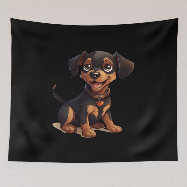 Item preview, Sticker Cartoon Lancashire Heeler designed and sold by S-ZYBI.