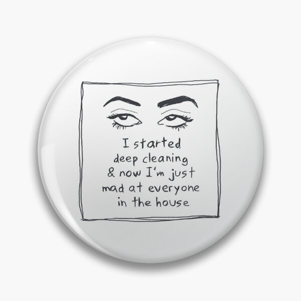 Item preview, Clean girl funny relatable quote designed and sold by Prerana Jain.