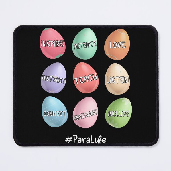 Item preview, Inspire Love Teach Para Life Christians Eggs Funny Easter designed and sold by MobyStickers.