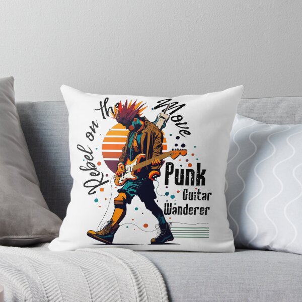Item preview, Rebel on the Move: Punk Guitar Wanderer designed and sold by Concept-Hub.