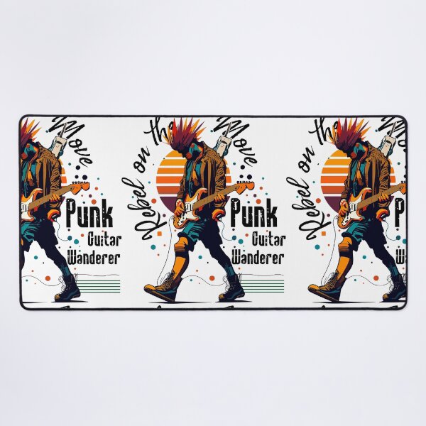 Item preview, Rebel on the Move: Punk Guitar Wanderer designed and sold by Concept-Hub.