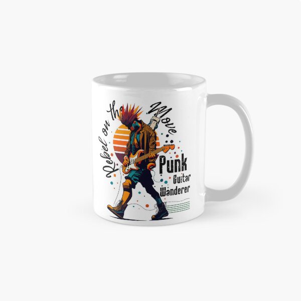 Item preview, Rebel on the Move: Punk Guitar Wanderer designed and sold by Concept-Hub.