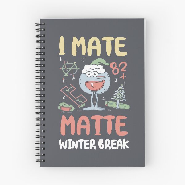 Item preview,  Cool 'I MATE WINTER BREAK' T-shirt designed and sold by Gadget80.