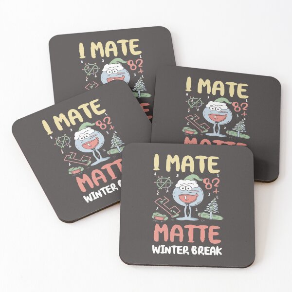Item preview,  Cool 'I MATE WINTER BREAK' T-shirt designed and sold by Gadget80.